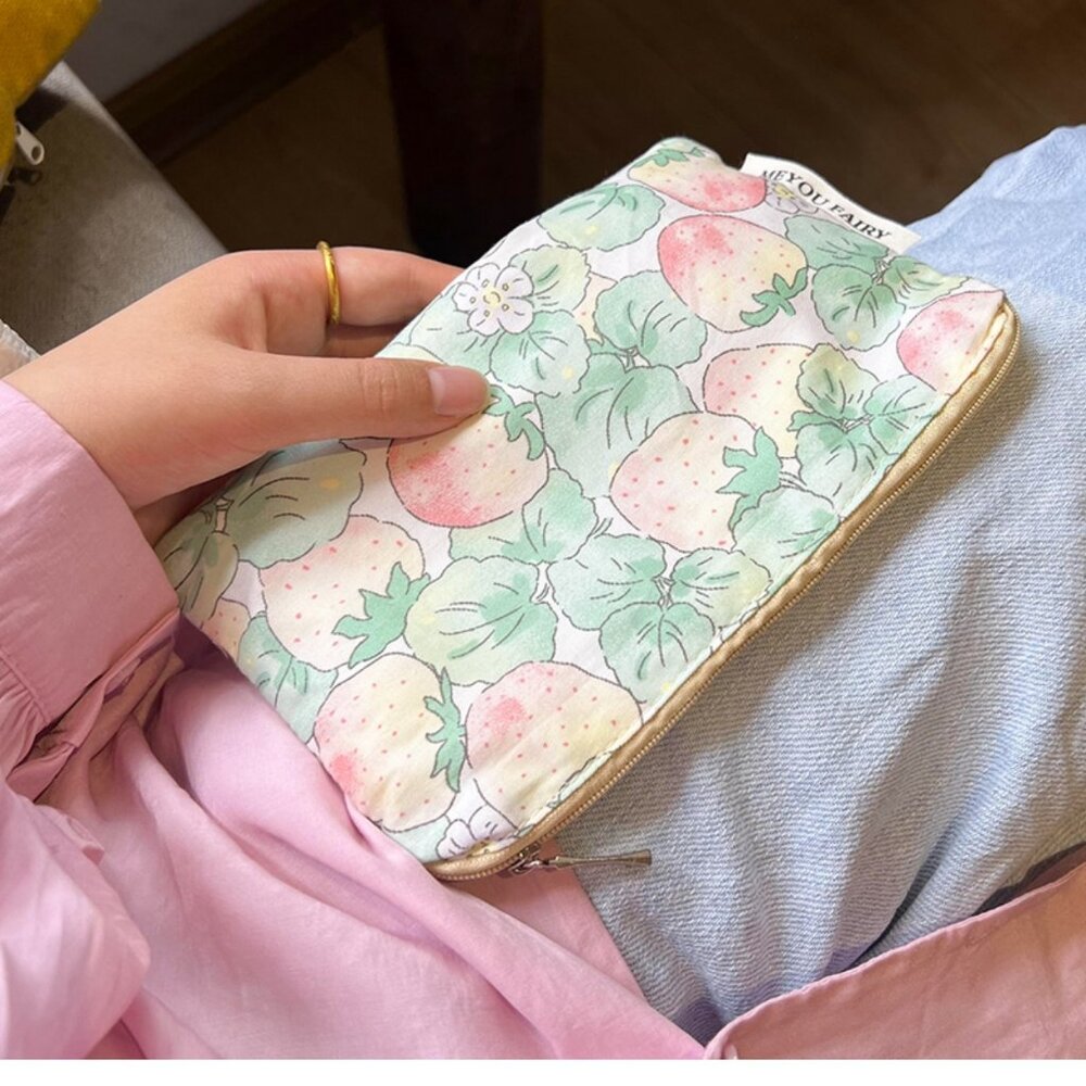 Strawberry Makeup bag